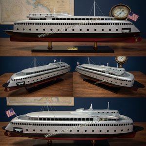 MV KALALAKA STEAM FERRY Wooden Model Ship Craft-5 to 7 Years - Product Image 2