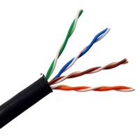 Câble LAN Cat5E Cat6 Cat6A Cat7 305m en cuivre pur CCA OEM UTP FTP CE RoHS ISO 9001, directement de l'usine