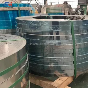 Stainless Steel Painted Blue Steel Strapping Waxed Strap Machine Packing Strip