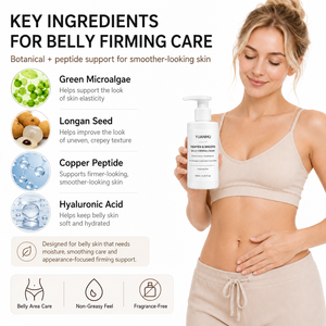 Crème Corporelle Bio au Cuivre <span class=keywords><strong>et</strong></span> Peptides pour le Soin des Vergetures <span class=keywords><strong>et</strong></span> de la <span class=keywords><strong>Cellulite</strong></span>, Lissante, Raffermissante <span class=keywords><strong>et</strong></span> Tonifiante pour le Ventre - Product Image 3