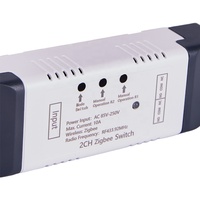 Module de relais Tuya ZigBee 2CH 12V 220V 5V commutateur sans fil autobloquant la télécommande RF433 Module de relais Google Home