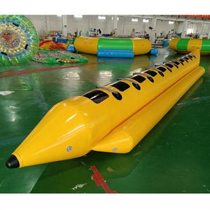 10 personas portátil 0,9mm PVC lona deportes acuáticos inflable <span class=keywords><strong>Banana</strong></span> Boat, venta al por mayor inflable <span class=keywords><strong>Fly</strong></span> Fish <span class=keywords><strong>Banana</strong></span> Boat para la venta - Product Image 1