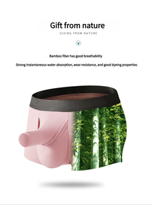 Uxyk-boxer <span class=keywords><strong>in</strong></span> fibra di bambù di Hombre Sexy <span class=keywords><strong>foto</strong></span> Sexy Sexy per ragazzi Boxer <span class=keywords><strong>foto</strong></span> di biancheria intima da uomo boxer di biancheria intima da uomo - Product Image 6