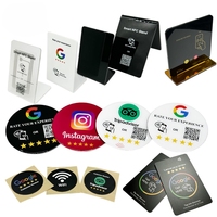 Ins Facebook TIKTOK Social Media NFC Visitenkarte RFID Tap-Karte NFC Google Bewertungskarte