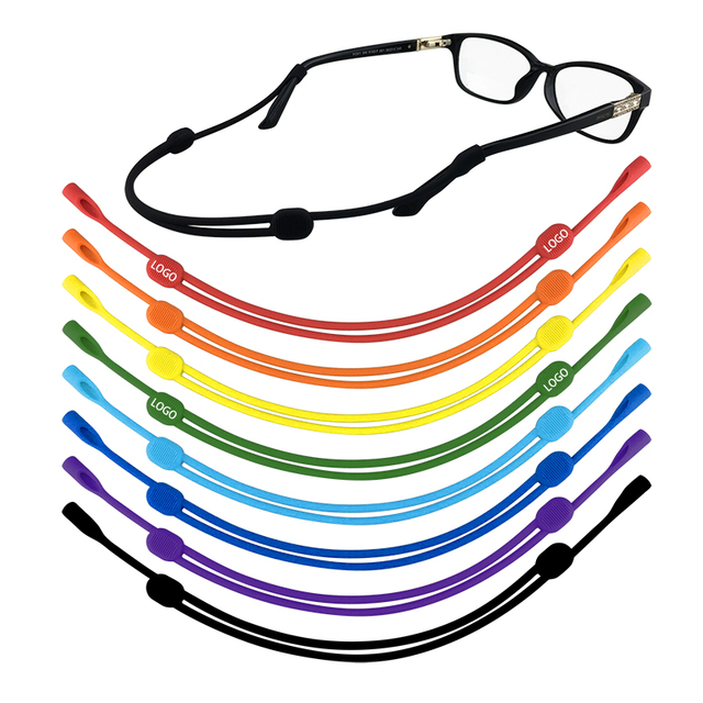 Wholesale Adjustable Silicone Glasses Strap Kids Adult No Tail Eyewear Retainer Sunglasses Holder Eyeglass Eyewear Accessories