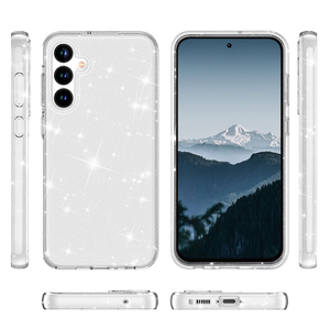 Suave Tpu brillante claro teléfono móvil caso transparente Anti amarillo cubierta protectora para Samsung Galaxy A15 A16 A06 A55 - Product Image 4