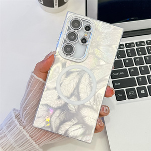 เคสโทรศัพท์แบบมีแม่เหล็กชาร์จไร้สายสำหรับ iPhone 16 PRO MAX 15 Pro 14 PLUS - Product Image 4