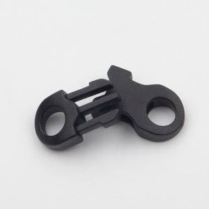 Boucle de collier pour animaux de compagnie en plastique POM 5 mm Courbée à libération rapide Petite taille - Product Image 1