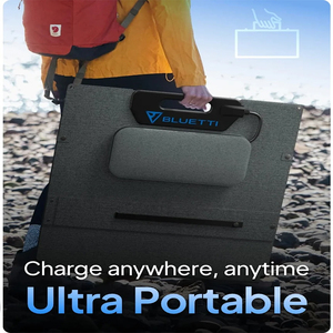 <span class=keywords><strong>Bluetti</strong></span> 60W/100W/<span class=keywords><strong>120W</strong></span> couverture solaire pliable chargeur en silicone monocristallin léger pour camions de randonnée petits appareils - Product Image 6