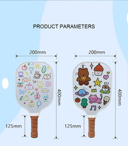 Chifory Sports, alta calidad, gran punto dulce, superficie de fricción de fibra de carbono prensada en frío, raqueta Pickleball personalizada con aprobación de USAPA - Product Image 5