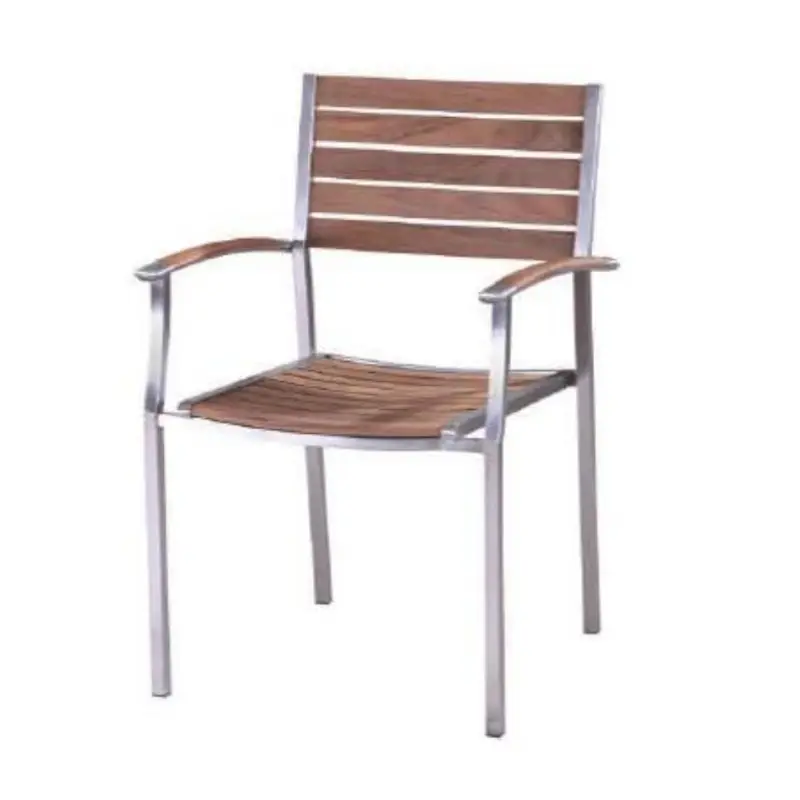 Кресло из Тиковой нержавеющей стали для отдыха на курорте