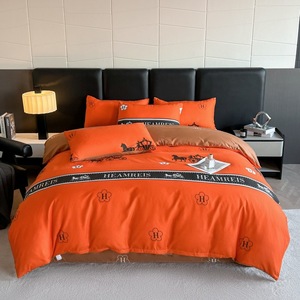 Parure de <span class=keywords><strong>lit</strong></span> en coton lavé imprimé géométrique, style mode, à prix de gros usine, pour la <span class=keywords><strong>d</strong></span>écoration de la maison, de la chambre et du canapé - Product Image 3