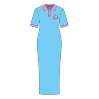 Robe longue polo formelle en tricot pour la sororité grecque Iota Phi Lambda, vêtement grec, pull de sport
