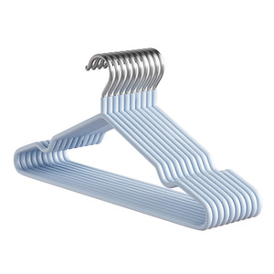 Childrens Clothes Hanger Thickened Dipped Plastic Non Slip Baby Newborn Anti Shoulder Corner Household Use Round Shape - Product Image 2