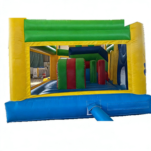 Château gonflable pour enfants avec toboggan, thème clown de dessin animé, pour intérieur et extérieur, aire de jeux de centre commercial, matelas pneumatique, <span class=keywords><strong>trampoline</strong></span> - Product Image 6