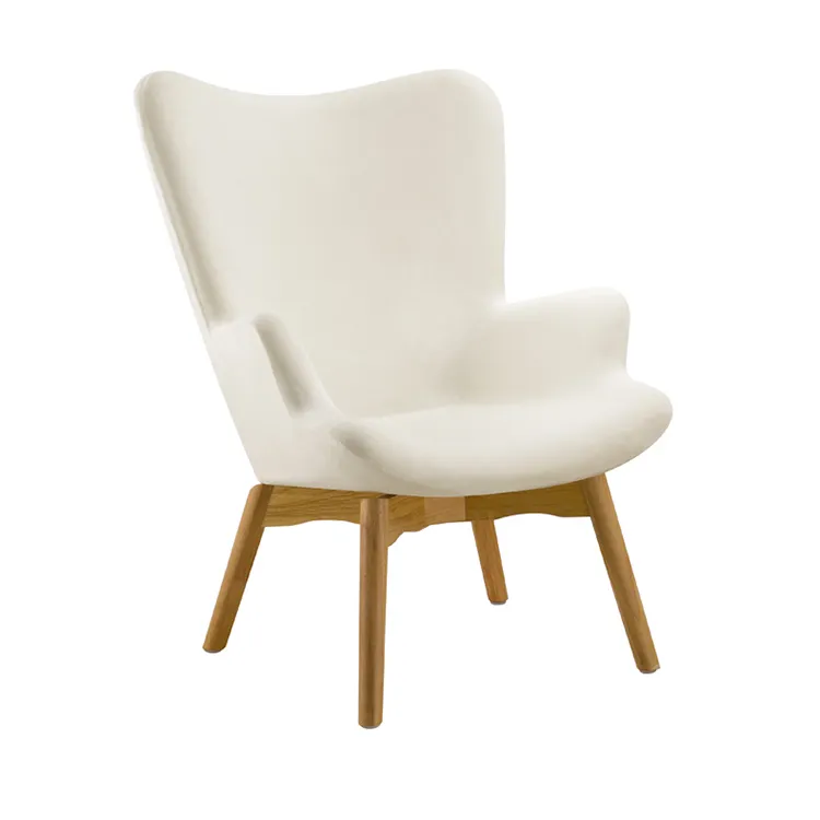 Sedile in schiuma ad alta densità/sedia Chaise longue con contorno in piuma/sedia in schiuma di poliuretano