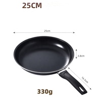 Poêle à frire antiadhésive en gros d'usine, poêle à sauter, ustensiles de cuisine, marmite de cuisson antiadhésive