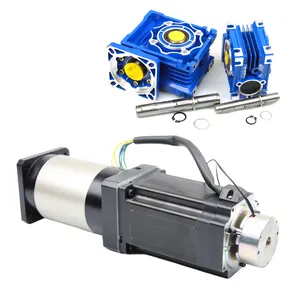 86 Mét 12V 24V 36V 48V Bldc Động Cơ Không Chổi Than Dc Tùy Chọn Với Geared Reducer Và Encoder Phanh