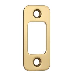 ODM OEM cadre de porte en acier inoxydable personnalisé jambage de porte loquet pêne dormant coin arrondi plaque de gâche de porte extra longue - Product Image 2