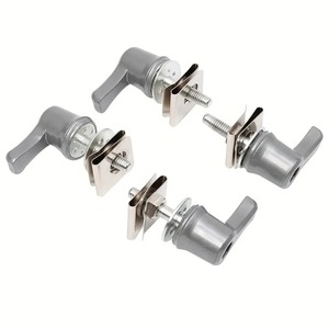 Kit de 4 Piezas de Pernos y Tuercas de Bloqueo para Alforjas de Motocicleta, Universales, para Harley Touring Dyna CVO Road Glide Breakout Deluxe - Product Image 1