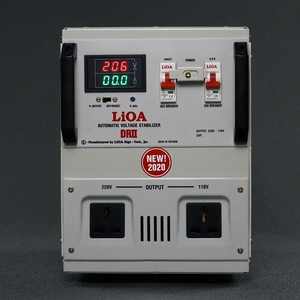Régulateur de tension automatique monophasé 3000VA SVC LiOA DRII-3000 II, transformateur en cuivre haute performance pour les marchés d'exportation - Product Image 1