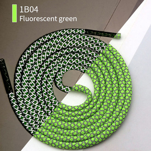 Cordón Redondo Reflectante de Alta Visibilidad con Patrón de Rejilla de 3.5mm <span class=keywords><strong>Yamei</strong></span>, Apto para Zapatos Deportivos con Cordones Reflectantes - Product Image 5