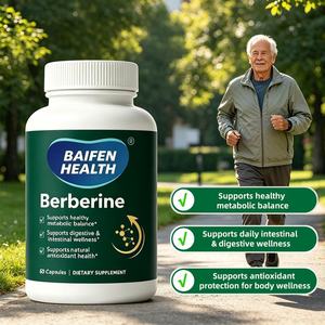 Cápsulas de Berberina de Marca Privada OEM/ODM, Equilibrio Metabólico, Bienestar Digestivo e Intestinal, Antioxidante - Product Image 2