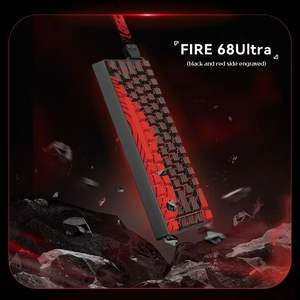 <span class=keywords><strong>Clavier</strong></span> mécanique filaire pour <span class=keywords><strong>gamer</strong></span> Madlions MAD CATZ Fire 68 Ultra <span class=keywords><strong>Pro</strong></span> avec gravure latérale, interrupteur magnétique en jade, RGB - Product Image 2