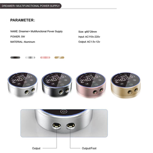 เครื่องจ่ายไฟสัมผัสหน้าจออัจฉริยะ ฟังก์ชั่น Dot Box สำหรับเครื่องสักแต่งหน้าถาวร - Product Image 4