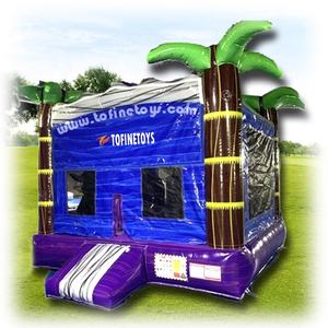 <span class=keywords><strong>Venta</strong></span> directa de fábrica, casa de rebote inflable de mármol, Castillo de salto de palmera - Product Image 1