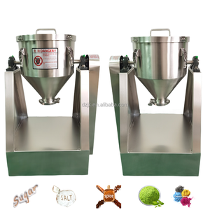 Mezcladora de Tambor para Condimentos en Polvo DZJX de 50 Litros 200 kg Mezclador de Doble Cono con Sistema de Pulverización para Detergente en Polvo - Product Image 2
