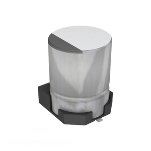 ตัวเก็บประจุแบบติดผิว SMD รุ่น AVS107M25X16T-F ความจุ 100 ไมโครฟารัด ค่าความคลาดเคลื่อน 20% แรงดัน 25 โวลต์ ทำจากอะลูมิเนียม - Product Image 1