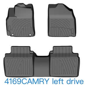 Tapis de sol 3D TPE personnalisés antidérapants, tapis de sol de voiture antidérapants, tapis de voiture TPE pour Toyota CAMRY 2012-2017 - Product Image 1