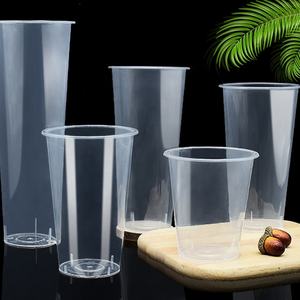 Coperchi in Plastica PET Monouso OEM con Logo Personalizzato per Tazze da Bubble Tea/Caffè 12oz/24oz, Birra, <span class=keywords><strong>Vino</strong></span>, Latte, Dolci e Snack - Product Image 5