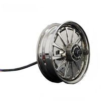 Moteur de moyeu de scooter électrique QS 260 3000W 12*3.5inch V4 85km/h 40H haute efficacité