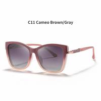 Lunettes à clip magnétique, montures optiques TR90, montures de lunettes pour femmes, lunettes de soleil polarisées œil de chat, UV400, sur ordonnance