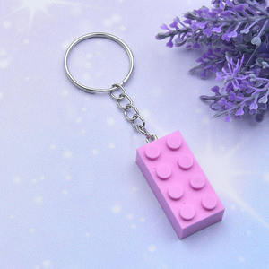Brick Toy Keyring Pendant Building Block <b>Keychain</b> Promotional Custom Print Gift 2x4 Block Toys Kids Children - Product Image 5