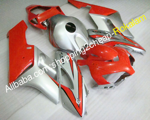 ชุดตัวถังรถมอเตอร์ไซค์,สำหรับ <span class=keywords><strong>Honda</strong></span> CBR1000RR <span class=keywords><strong>2004</strong></span> 2005 CBR1000 1000RR 04 05สีเงินสีแดง - Product Image 1