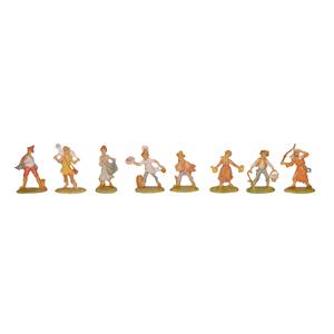 ENSEMBLE DE 8 PÉPINS DE BOIS SIMPLES HAUTS DE 6,5 CM - Product Image 1