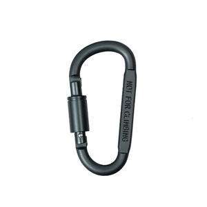 Açık Hava D Tipi Çok Amaçlı Mini Kanca Toka Alüminyum Alaşımlı Taktik Hızlı Kanca Sırt Çantası Anahtar Askısı - Product Image 1