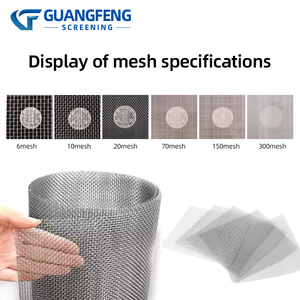 Filtres en treillis métallique tissé à mailles plates en acier inoxydable 304/316/316L ultra fins de 5 à 300 microns avec services de pliage et de soudage - Product Image 3