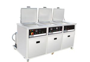 135L trois réservoirs nettoyeur à ultrasons Lavadora Ultrasonido engrenage carburateur navire écrous pièces huile enlever DPF Machine à laver - Product Image 3
