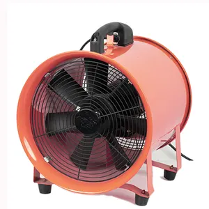 high performance industrial exhaust fan with powerful axial flow blower
