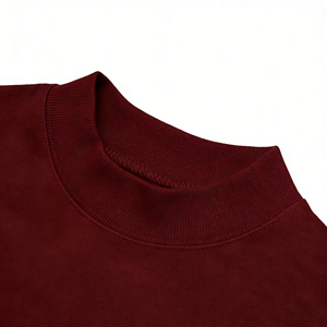 कस्टम डिजाइन पुरुषों के लिए टी-शर्ट लक्जरी गुणवत्ता अधिक खाली शर्ट थोक हेवीवेट कपास नकली गर्दन टी शर्ट पुरुषों के लिए - Product Image 3