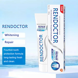 Dentifrice à la menthe pour dents sensibles, soin buccal quotidien avec des ingrédients naturels, usage domestique pour adultes, blanchiment des dents, taille standard - Product Image 1