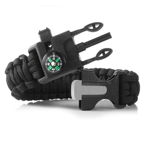 สร้อยข้อมือ paracord พร้อมอุปกรณ์เสริมสร้อยข้อมือ paracord - Product Image 3