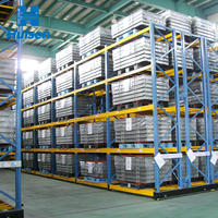 Rayonnages mobiles industriels automatiques en acier laminé à froid pour entrepôts, système de rayonnage mobile pour entrepôts frigorifiques