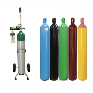 Industrie gasflasche mit 50l 200 bar für Argon-Stickstoff-Helium-und Sauerstoff gase