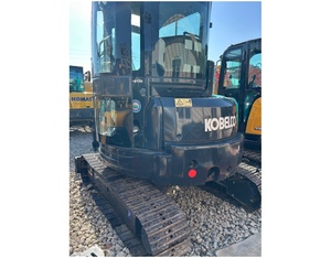 Excavatrice Kobelco Sk55Sr de 3 tonnes avec godet hydraulique de 0,18 m³ de capacité, machine de terrassement d'occasion - Product Image 4
