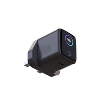 Bloc chargeur USB-C GaN 45W 2026 avec port de charge Type-C et écran tactile intelligent pour ordinateurs portables, tablettes, smartphones et autres appareils